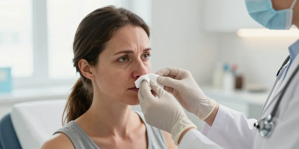 femme enceinte et saignement de nez