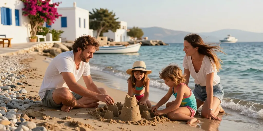 ou aller en grece avec des enfants