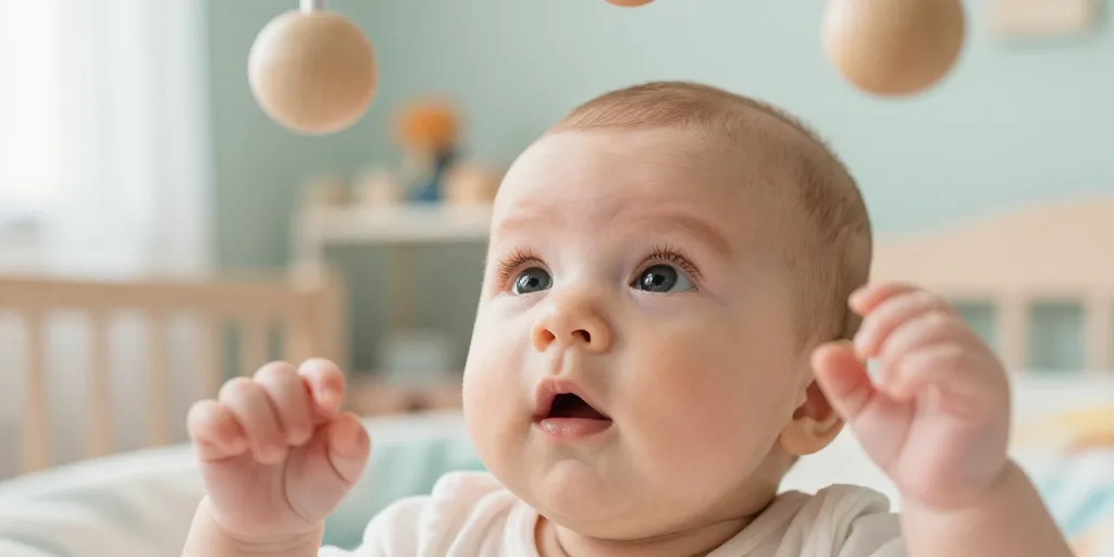 comment voit un bebe de 3 mois